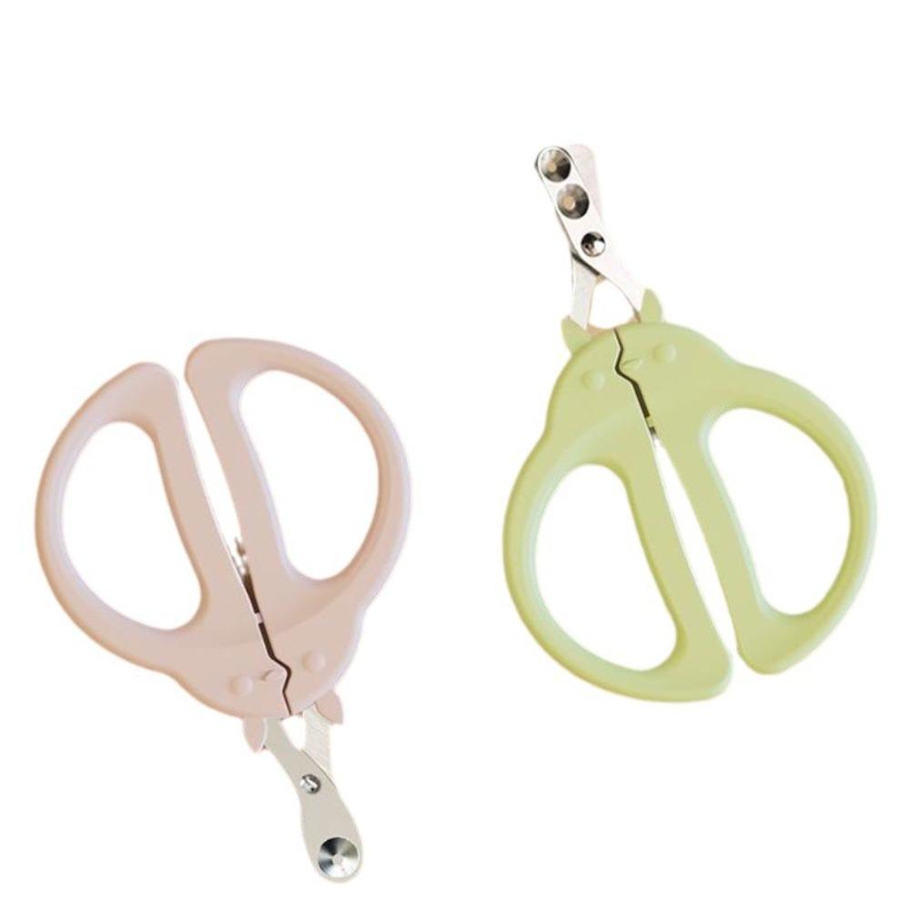 Plastic and Metal Double Hole Small Blind Clippers Pet Supplies Chinchilla Nail Clippers