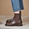Martin boots women's new British style European products popular autumn and winter short boots flat bottom thin boots spring and autumn single boots