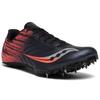 Saucony Spitfire 5 Comfortable Y2K Retro Mesh Cushioning Lightweight Durable Non-Slip Low-Top Running Shoes Men sneaker Black Red S29055-4