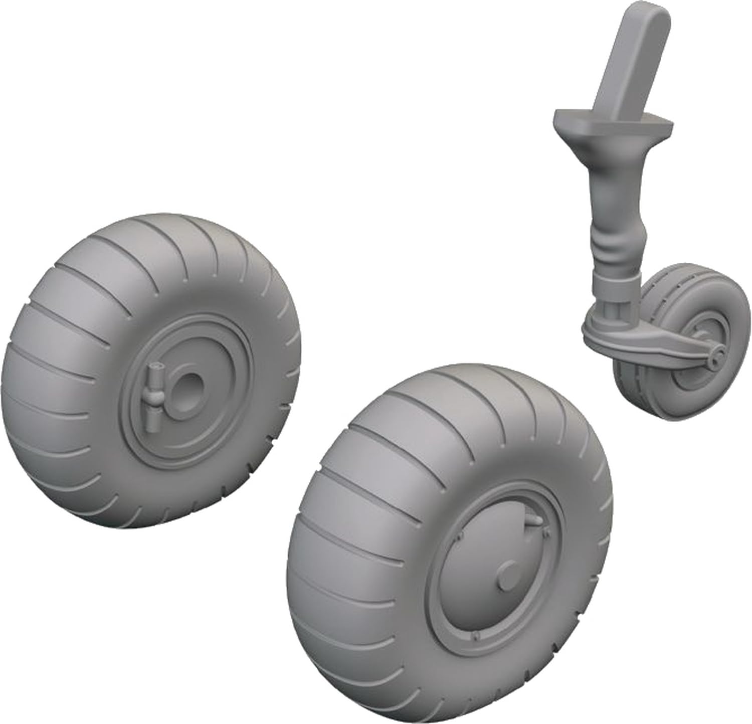 

Eduard 1/48 Scale Fi156C Wheels (for Tamiya) Plastic Model Kit Parts EDU6481117 (Airplane)