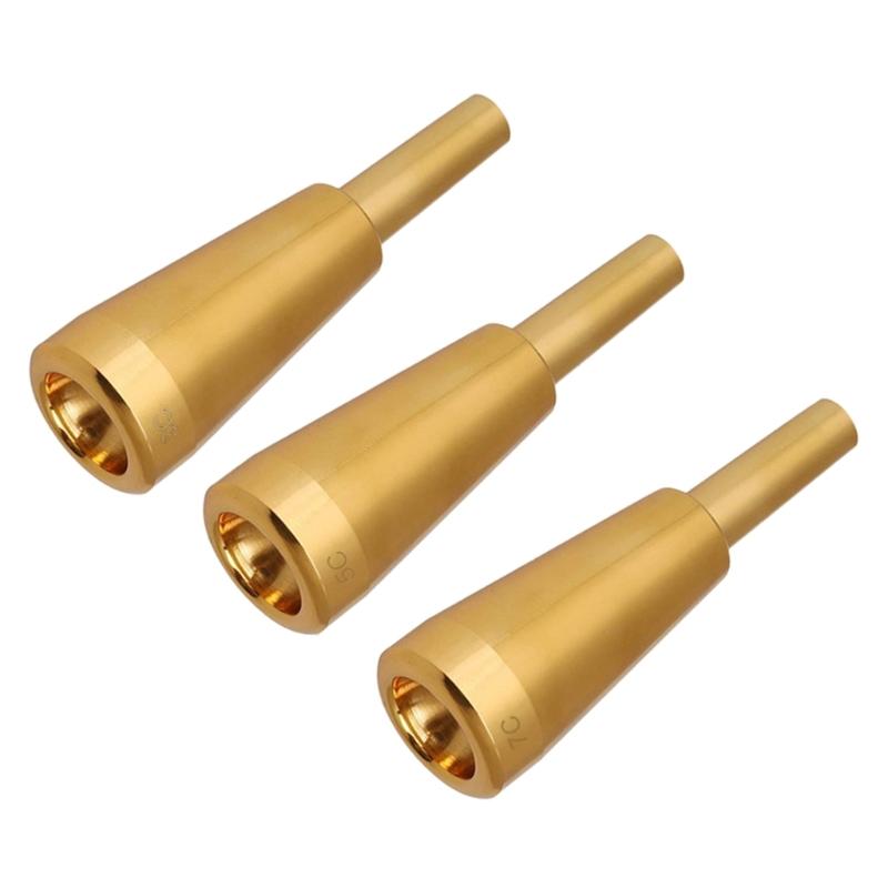 Standard Trumpet Mouthpieces Musical Instruments Accessory Profession 3.0C/5C/7C Size Stainless Steel Trumpet Mouthpiece