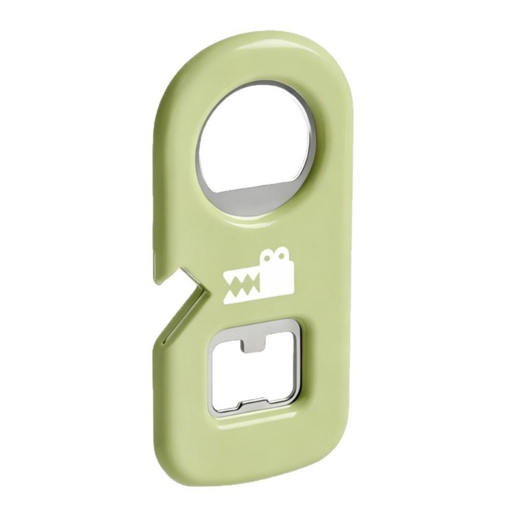 4 In 1 Beer Bottle Opener Multi-Purpose Can Opener Durable Magnetic Bottle Opener  for Long Nails