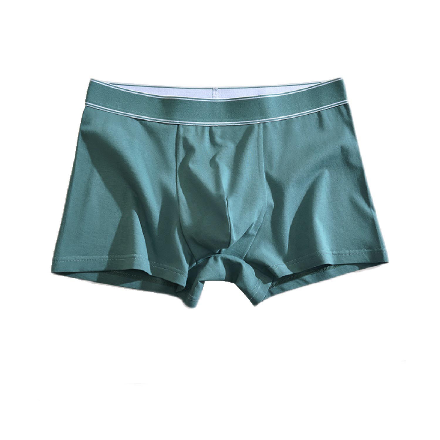 

Мужское нижнее белье для полных мужчин, хлопковые шорты-боксеры большего размера, антибактериальная ткань, мягкая, удобная, дышащая 2XL синий