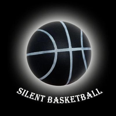 Basquetebol Silencioso Airless com Sulcos Tamanho 7# Masculino e Feminino/Infantil Prática de Drible em Interior Quique Bola de Espuma Macia Silenciosa Sem Ruídos