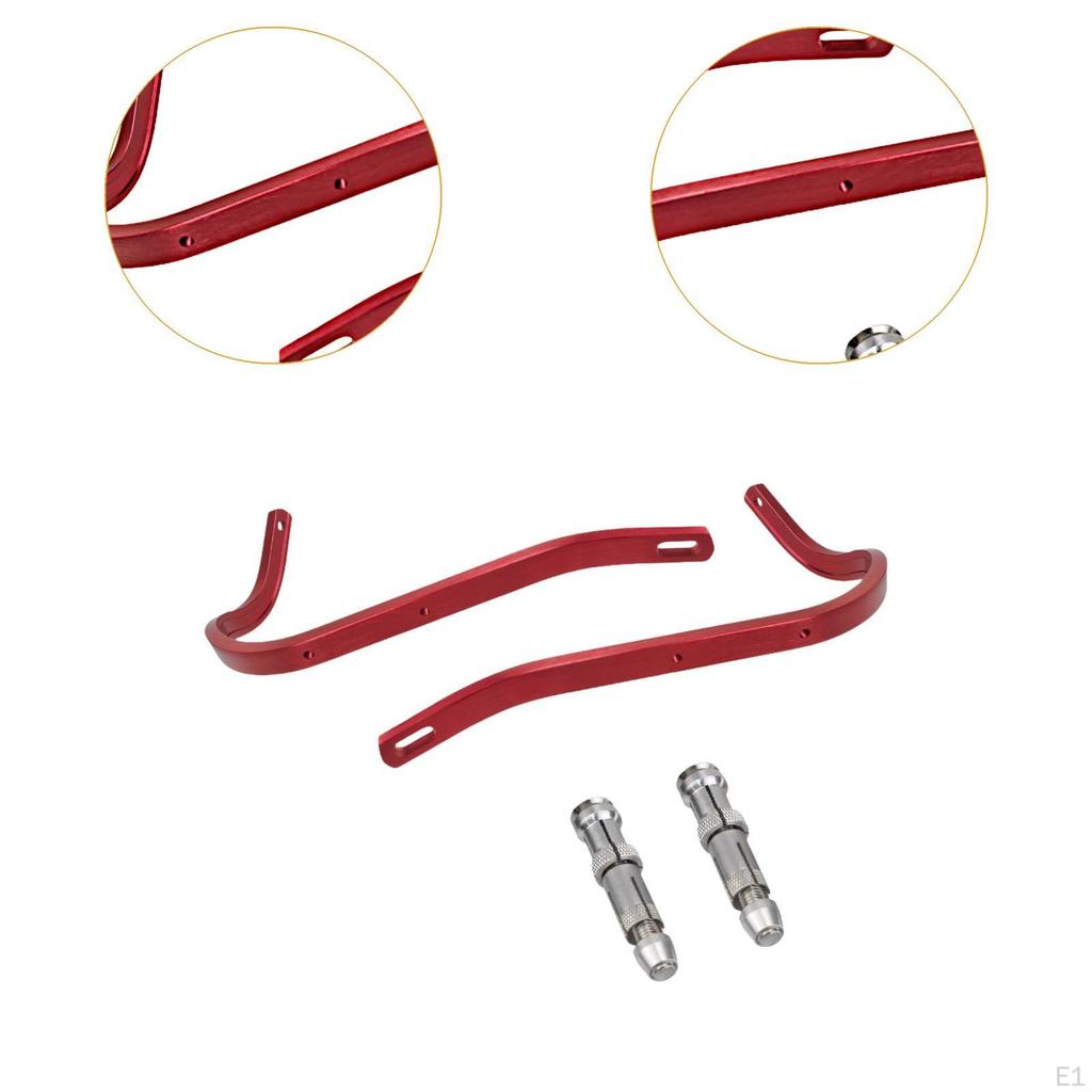 1 Pair Motorcycle Handguards Cycling Accessory Aluminium Alloy Handlebar Accessories