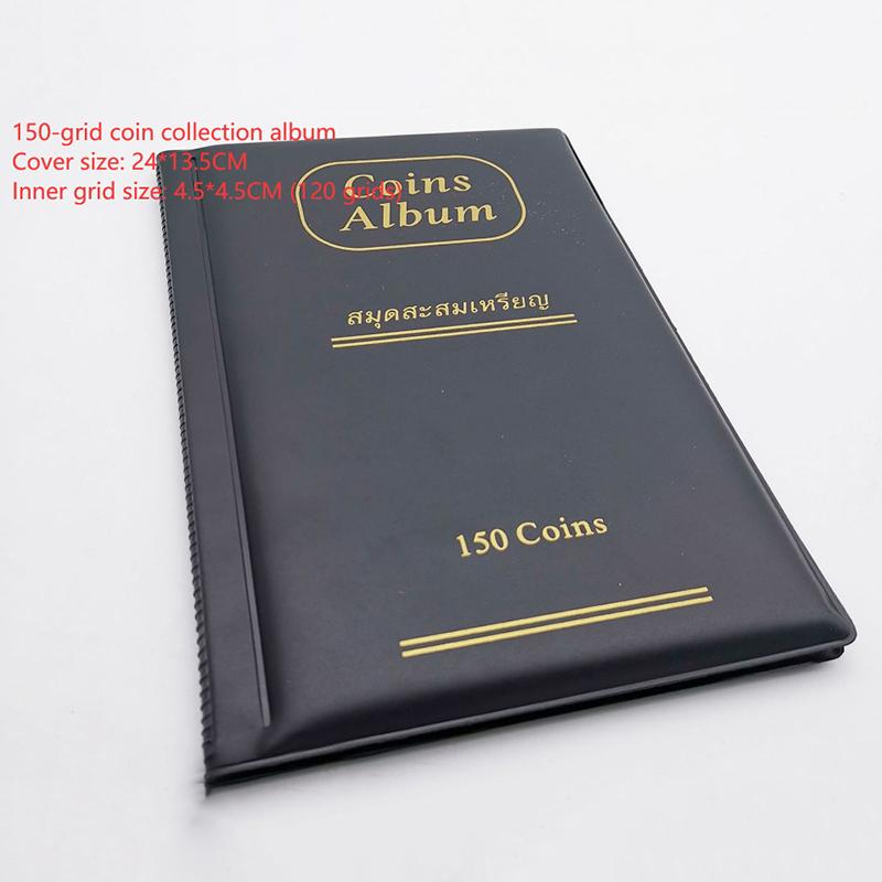 Collecting Money Albums 150 Pockets Coins Collection Album Book For Collector Coin Holder Album Mini Penny Coin Storage