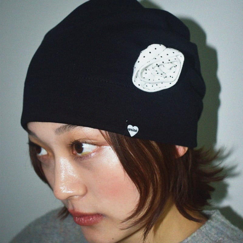 usite ШАПКА DOT ROSE, ЧЕРНАЯ BLACK FREE