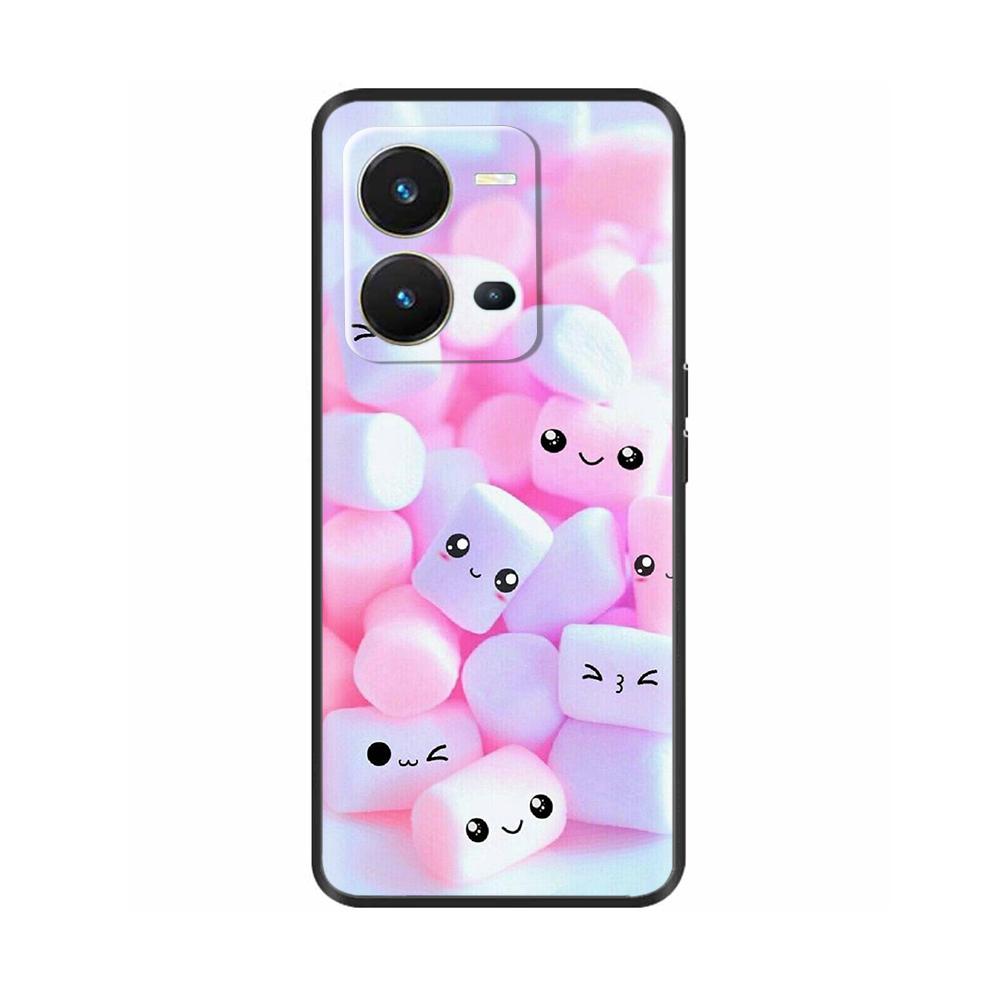 For Vivo V25 / V25 Pro 5G Case Soft Silicone Phone Back Cover For Vivo V25 V 25 VivoV25 Pro 5G V25E 4G Protective Shell Bumper