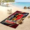 Belgium Football Print Beach Towel Quick Dry Super Absorbent Soft Bath Towel for Swimming Beach Travel Fan Souvenir Gift