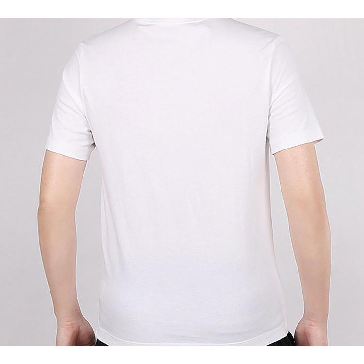 Nike T Shirts Men's White Crew Neck Moderate Straight Fit CZ3575-100