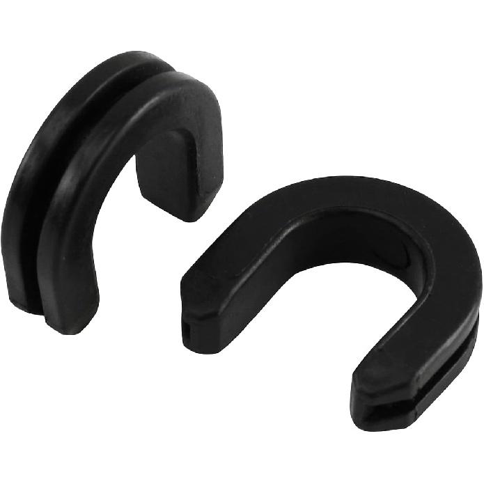 YHMOTO Sissy Bar Luggage Rack Side Plate Mounting Bracket Grommet Bushing | for All Harley Davidson Touring Softail Sportster Street Glide Road Glide