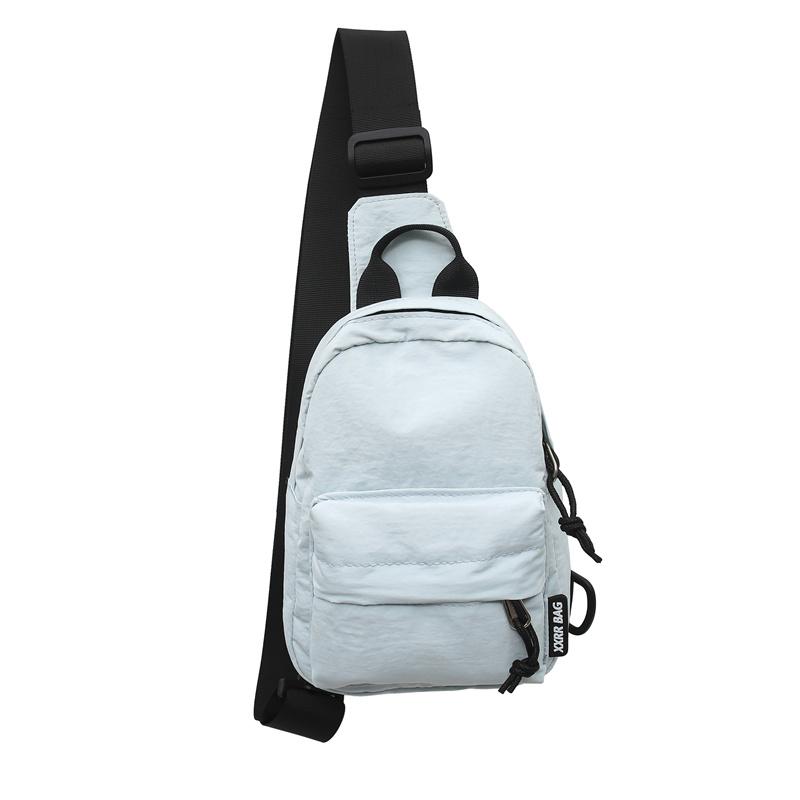 

Нагрудная сумка, мужская поясная сумка, женская многофункциональная спортивная сумка на плечо, студенческая сумка для мобильного телефона синий