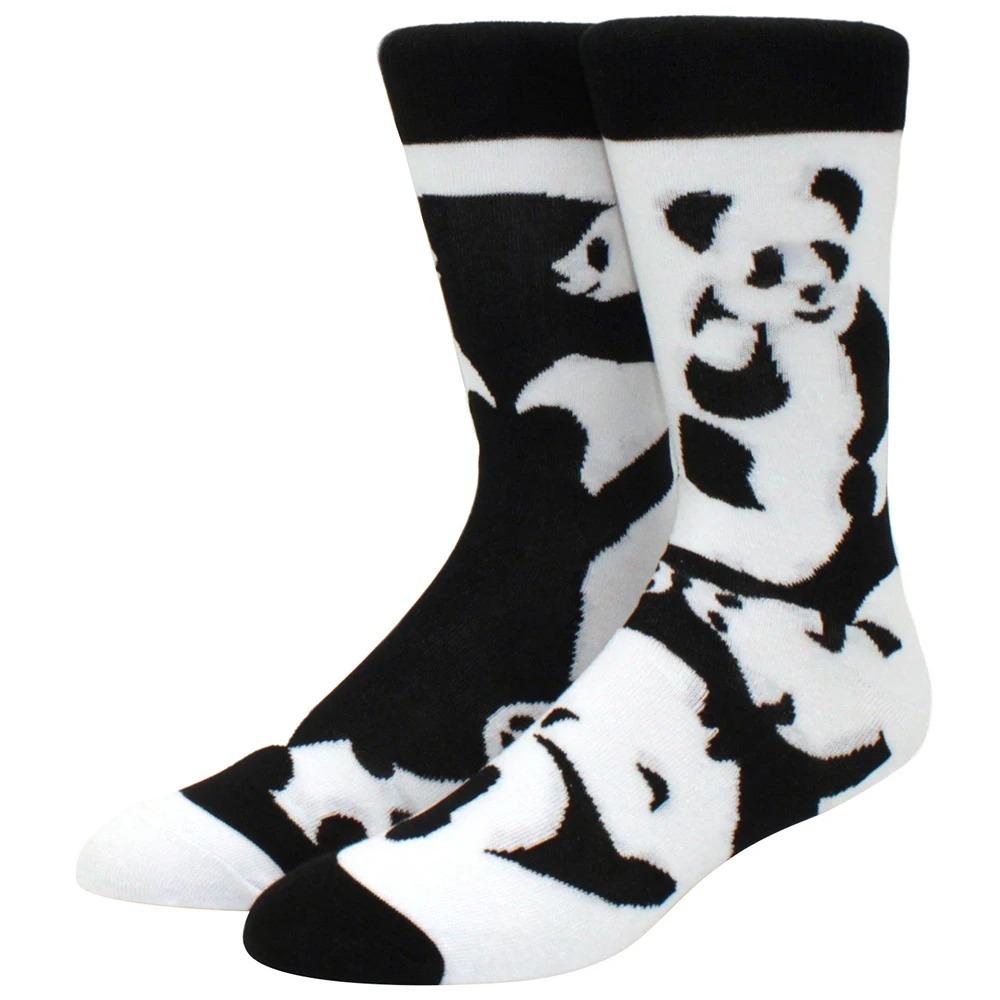 Herren Damen Socken Kreative AB Asymmetrische Baumwollsocken Mode Persönlichkeit Trend Cartoon Paar Lustige Socken Täglich Große Größe Socken