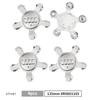 4pcs 135mm For q1 A1 A3 A4 A5 A6 A7 Q3 Q5 Q7 TT B5 B6 B7 8P 8V Car Wheel Center Cap Hub Covers Badge logo 8R0601165 4F0601165N
