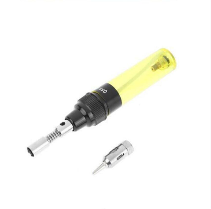 Pen Shaped Cordless DIY Butane Gas Soldering Solder Iron Gun Torch Tip Tool
