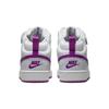 Nike Court Borough Mid 2 GS Pure Platinum Vivid Purple Kinder Sneaker Grau Weiß Mint-Schaum CD7782-009