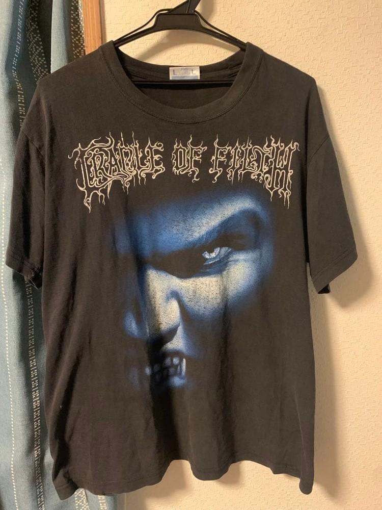 90s Cradle of Filth band Remake Design Retro style Black T shirt Vtg NH27101 Unisex T-Shirt XXL