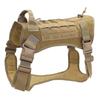Arm Dog Military Medium Dog Size M King's Anti-Pull Harness, Adjustable, Style, Training, Walking, (Brown)