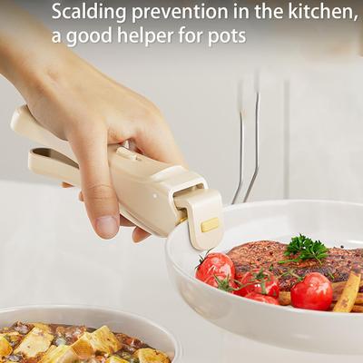 Detachable Pot Handle Anti-Scalding Pan Handle Anti-Scalding Cooking Pan Handgrip Cookware Accessory for Bowl Dish Plate Dining