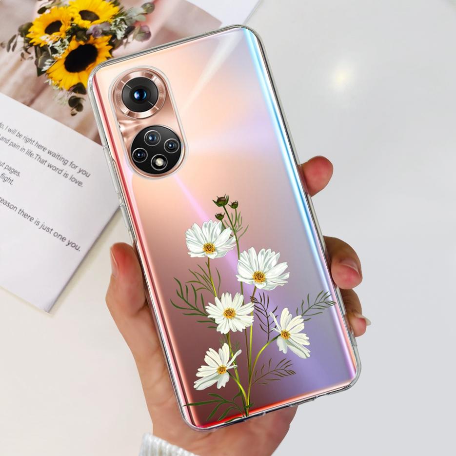 For Huawei Honor 50 Case NTH-AN00 New Fashion Painted Cover Soft Silicone Phone Case For Honor 50 Lite Honor50 Pro Fundas Bumper