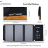 Portable 21W Solar Folding Charging Bag Solar Charger with Dual USB Emergency Outdoor Solar Charging Pad