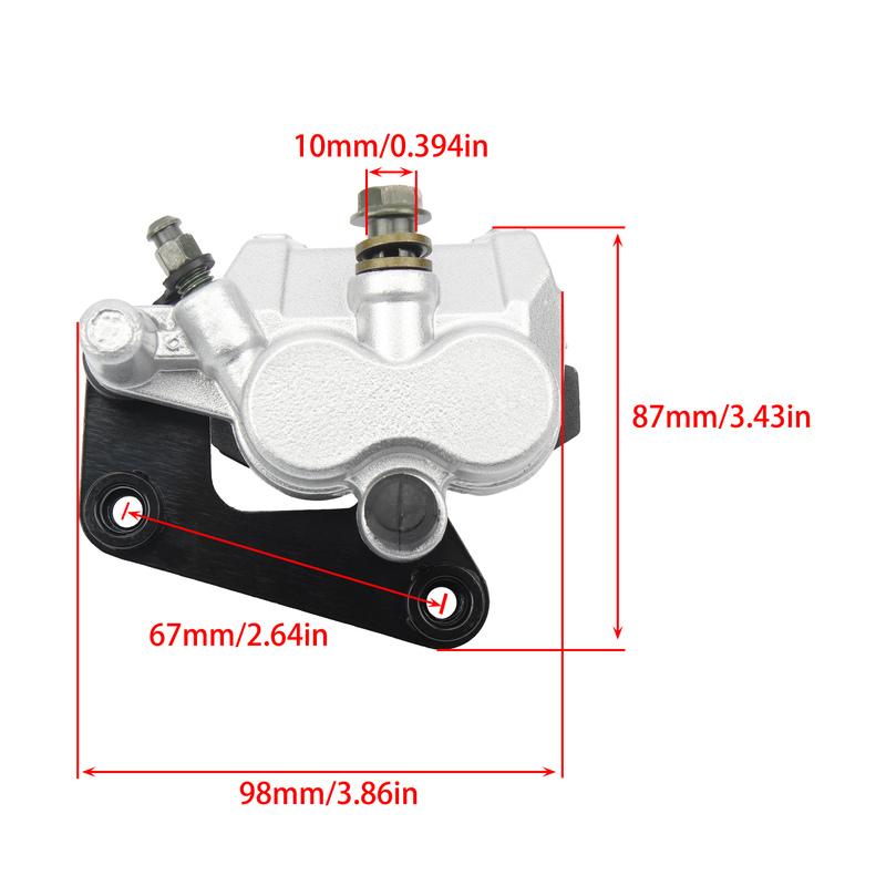 Motorcycle Front Disc Brake Caliper Hydraulic For 50cc-250cc GY6 QMB139 Pitbike 125cc Enduro Motocross Modification Accessories