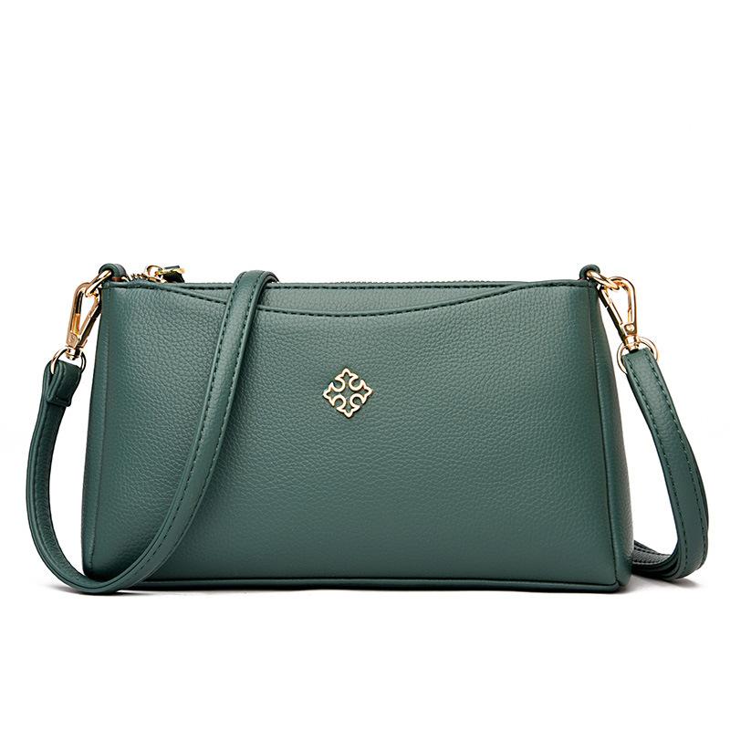 

Fashion hand bag women 2025 new versatile middle-aged mother mobile phone bag high-end texture shoulder messenger bag зелёный