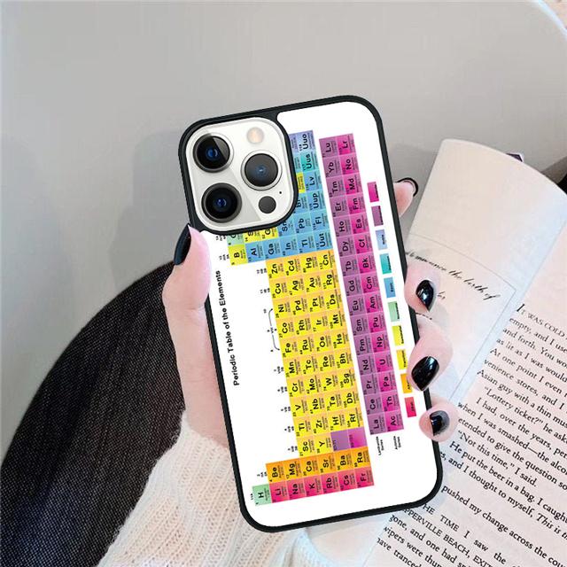 Biology and Chemistry Phone Case Cover For iPhone 17 Air 15 16 14 13 12 Pro Max 11 Pro Max Plus Coque Shell