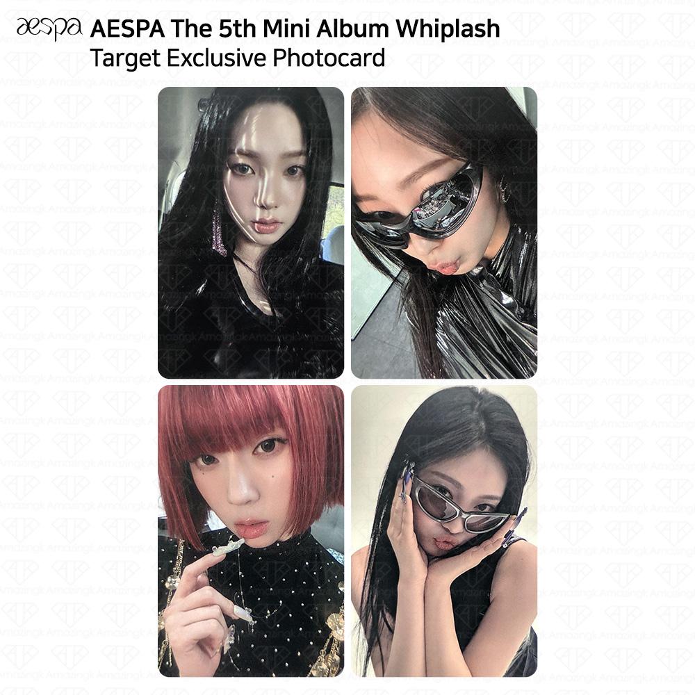 aespa Il quinto mini album Whiplash Barnes&Noble Japan Target Exclusive Photocard