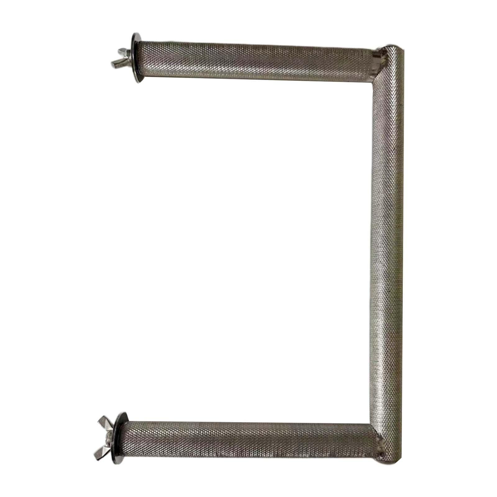 

Птичья жердочка игровая клетка для птиц аксессуары подставка из нержавеющей стали для неразлучников синяя птица ара африканский серый маленькие птицы