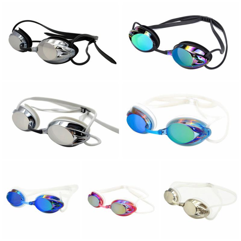 Adjustable Swimming Goggles New Men Women Professional Anti-Fog UV Eyewear Protection Waterproof silicone glasses