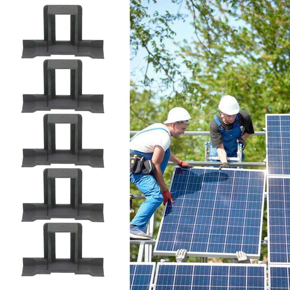 5Pcs Solar Panel Water Drainage Clips PV Modules Cleaning Clips For Water Drain
