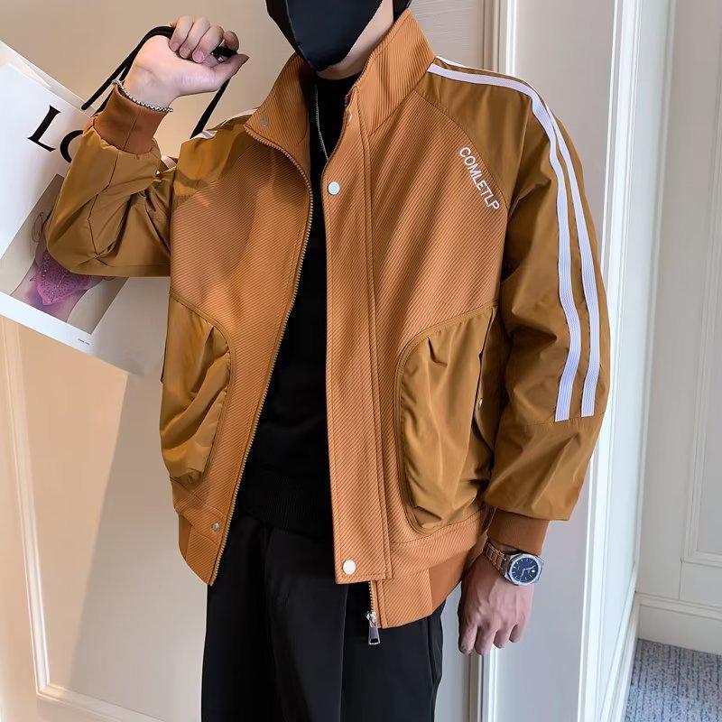 

Men s Trendy Casual Workwear Jacket - Spring/Autumn 2025 Edition Medium кавовий