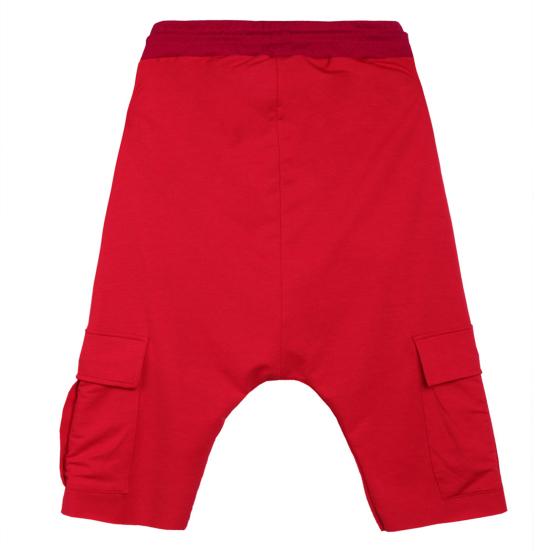 Harem Pants Adjustable Micro-elastic Soft Cotton Blend Low Crotch Cargo Trousers for Summer