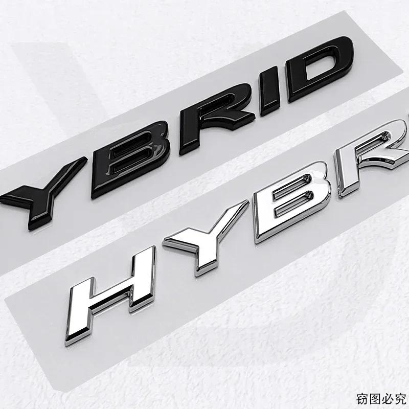 ABS Car Stickers Car Trunk Badge Decal for Lexus HYBRID Emblem RX350 IS300 ES250 ES200 ES330 ES350 IS250 GS300 CT200H AEL1