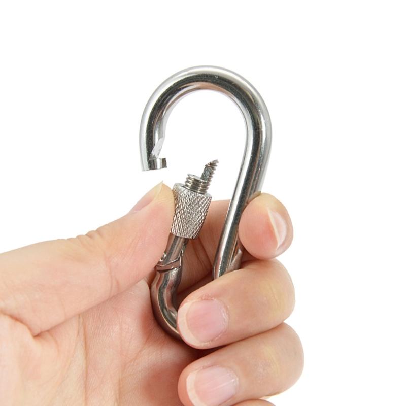 Antilost Rope Lanyard Underwaters Spring Coiled Camera Clip for Dive Light