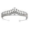 Hair Jewelry Crystal Bridal Crown Zircon Princess Tiara Diadem Wedding Hair Jewelry  Girls