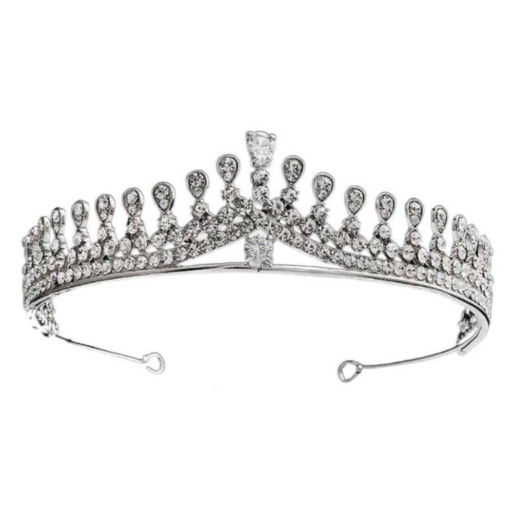 Hair Jewelry Crystal Bridal Crown Zircon Princess Tiara Diadem Wedding Hair Jewelry Girls