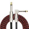 Mono Cable Electric Guitar Cable Metal Head Noise Reduction Cable 6.35mm Audio Cable  Bass