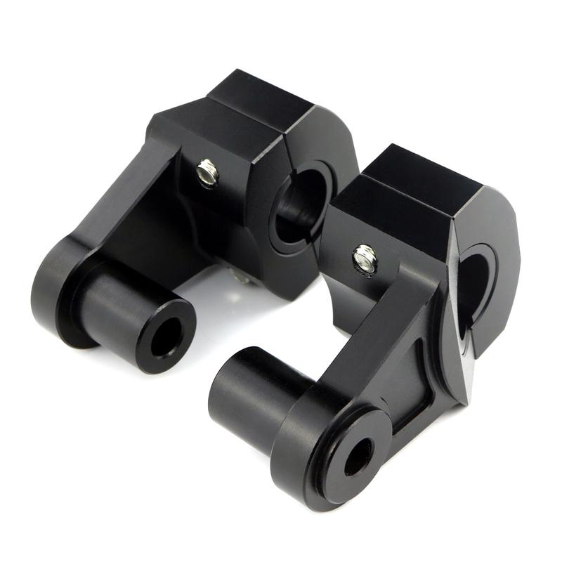 7/8" 22mm Handlebar Risers For SUZUKI DRZ400 DR650 SV650 Bandit GSR750 V-Strom250/1000 Motorcycle Handle Fat Bar Clamps Aluminum