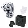 Dog Paw Stopper Charm 925 Dog Paw Pendant Charm S925