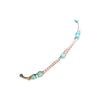 Women Girls Handmade Turquoise Beads Chain Feet Band Anklet Bracelet Jewelry Decor Accessory