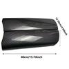 2pcs Carbon Fiber Center Console Armrest Box Cover for BMW 7 Series F01 F02 2009-2015