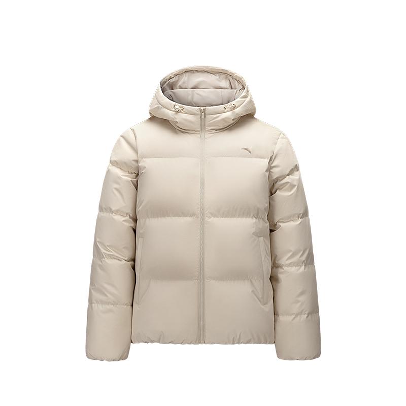 Anta Casual Simple Versatile Solid Color Sports Down Jacket Women Outerwear 162547911-4
