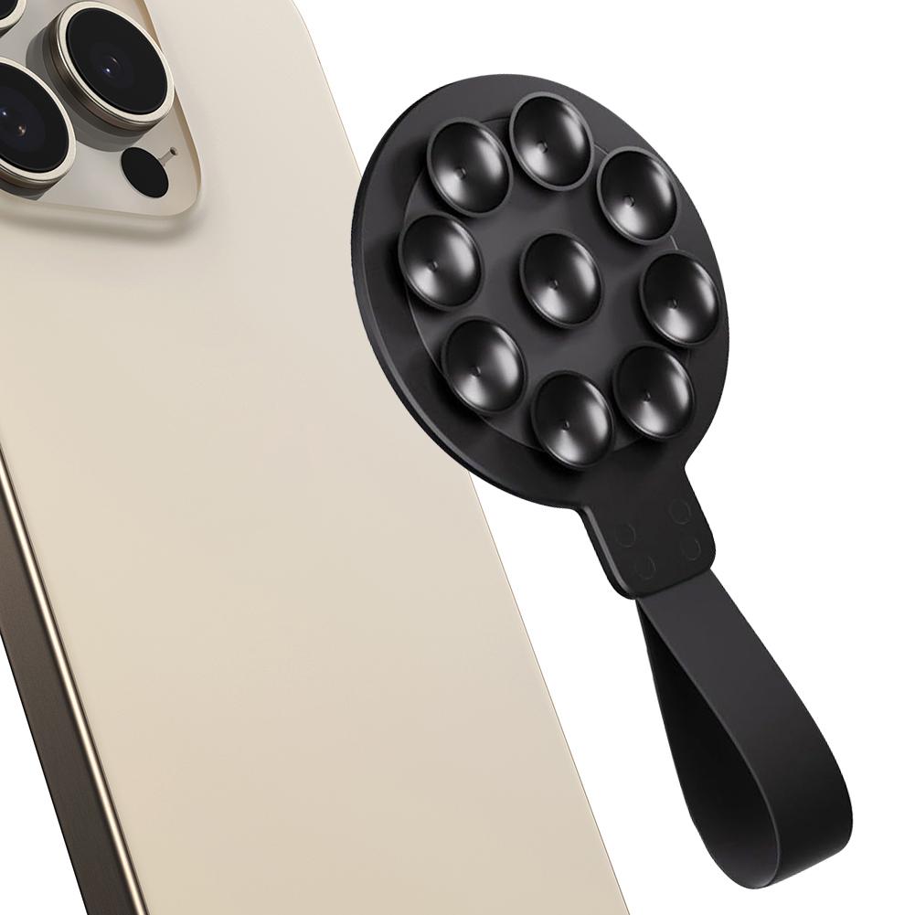 Magnetischer Saugnapf-Telefonhüllenständer Silikon-Saug-Telefonhülle Griffhalter Ständer Spiegel Dusch-Telefonhalter für iPhone 15 14 13