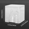 Plastic Hamster Cooling House Transparent Cooling Pet House Water Cube Pet Nest  For Small Animals