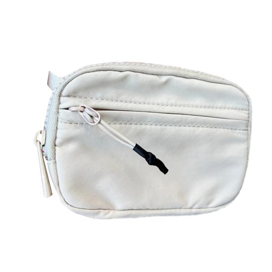 Portable Card Holder Mini Wallet Zipper Closure Multiple Compartments Waterproof Small Size Large Capacity Zip Keychain Pouch