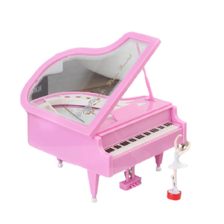 Retro Classic Dancer Ballerina Piano Clockwork Hand Crank Xmas Valentine Gift