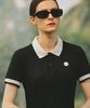 OBER GOLF Classic Rib Polo Top (Black)