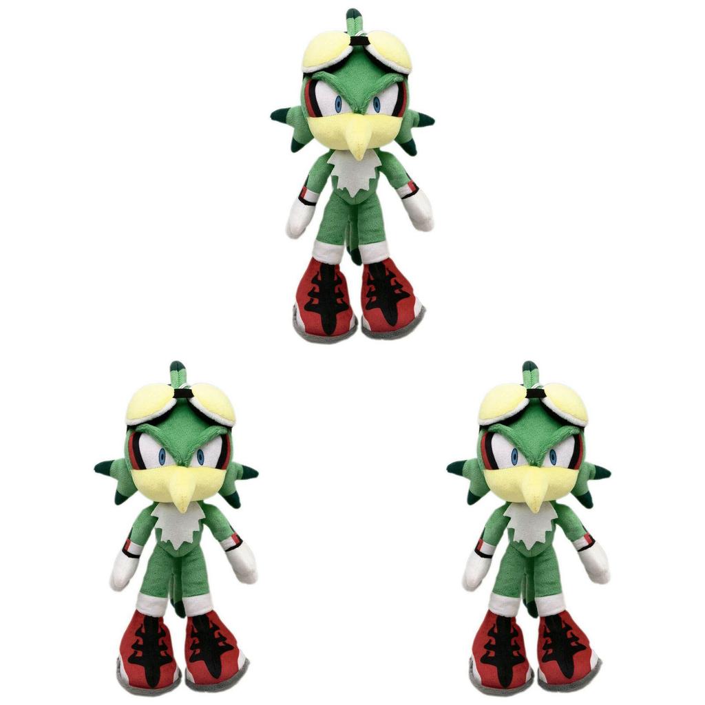 Sonic Jet Il Falco Riccio Verde Peluche Bambole 30cm Kawaii Giocattolo Morbido Per Regali per Bambini